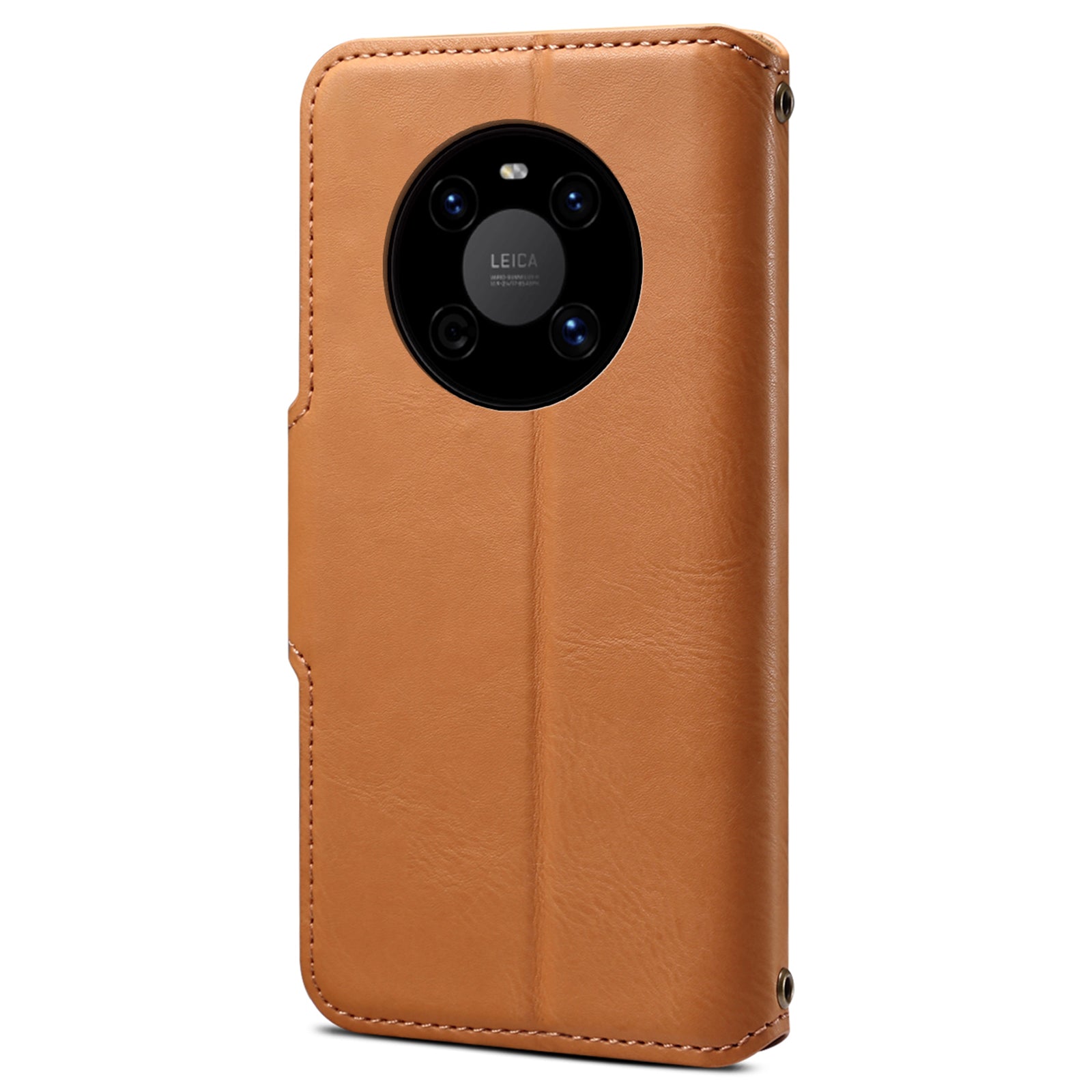 DENIOR For Huawei Mate 40 Case Leather Card Holder Phone Guard Cover with Cowhide Texture DENIOR For Huawei Mate 40 Case Leather Card Holder Phone Guard Cover with Cowhide Texture